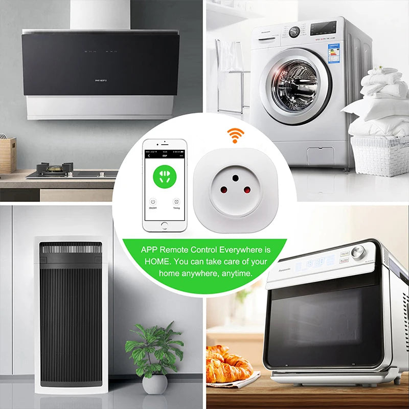 שקע חכם ישראלי 16A עם WiFi - שקע חשמל 220V עם שליטה מרחוק באפליקציה ותמיכה קולית עם Alexa ו-Google Assistant