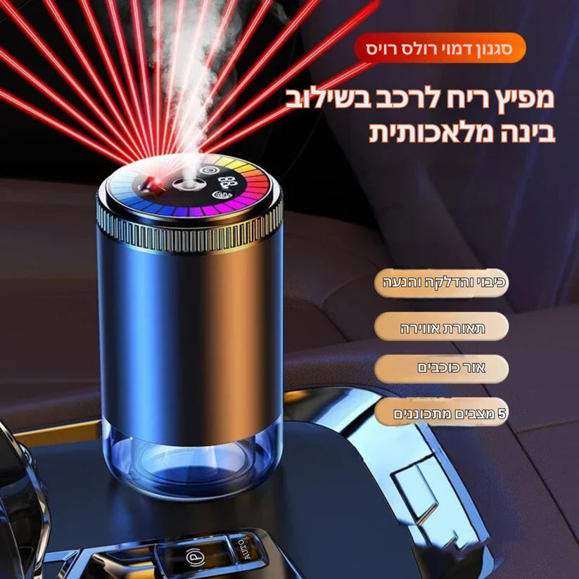 האם מפיץ ריחות חכם יכול לשדרג את חוויית החיים שלכם בבית וברכב? 🌬️✨