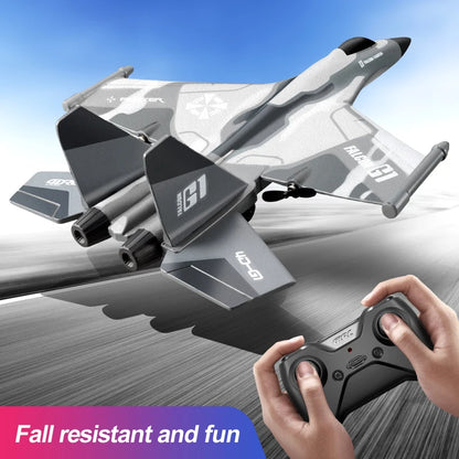 מטוס G1 RC – מטוס טיסה עם שלט רחוק, - שליטה באפליקציה שלוש ערוצים למניפולציה מדויקת - מתאים למתחילים ומתקדמים - טיסה למרחק של 200 מטר - זמן טיסה ארוך של 20 דקות