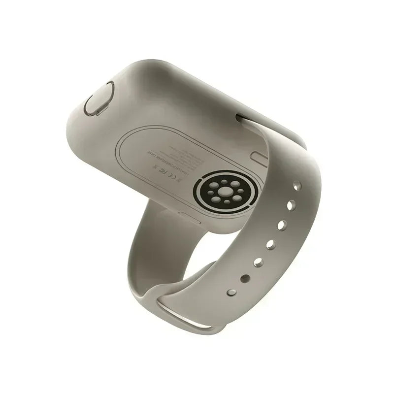 מטען אלחוטי נייד לשעון Apple Watch עם 10 רמות הגנה, אינדיקטור חכם ורצועת שעון נשלפת – טעינה נוחה, בטוחה ויעילה