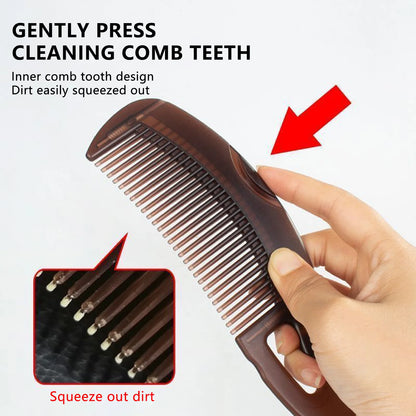 מברשת שיער ScalpCare Pro להסרת קשקשים ומסאז’ קרקפת – מברשת אנטי-סטטית עם עיצוב ארגונומי לטיפול מקצועי בשיער ובקרקפת