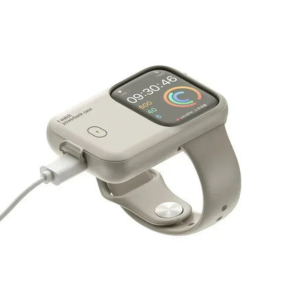 מטען אלחוטי נייד לשעון Apple Watch עם 10 רמות הגנה, אינדיקטור חכם ורצועת שעון נשלפת – טעינה נוחה, בטוחה ויעילה